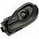 Help! By Dorman Interior Door Handle - Lever Plastic Black Single - 80633