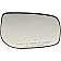 Help! By Dorman Exterior Mirror Glass Rectangular Power Single - 56410
