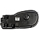 Help! By Dorman Interior Door Handle - Lever Plastic Black Single - 80634
