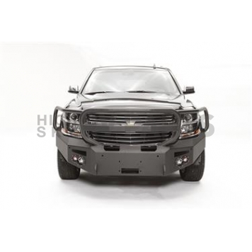 Fab Fours Bumper Premium 1-Piece Design Steel Black - CS15F35501