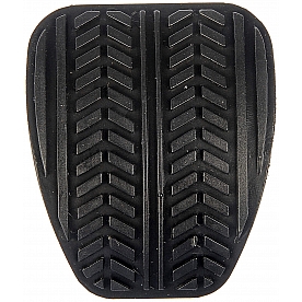 Help! By Dorman Brake Pedal Pad - Rubber Black OE Replacement - 20705