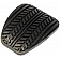 Help! By Dorman Brake Pedal Pad - Rubber Black OE Replacement - 20705