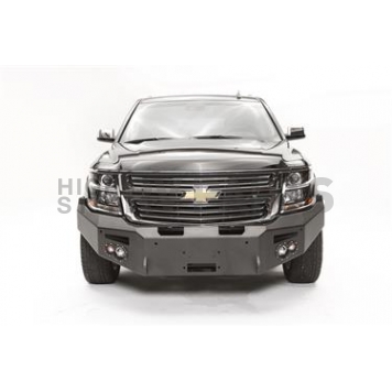 Fab Fours Bumper Premium 1-Piece Design Steel Black - CS15F35511