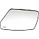 Help! By Dorman Exterior Mirror Glass Rectangular Power Single - 56562