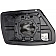 Help! By Dorman Exterior Mirror Glass Rectangular Power Single - 56562
