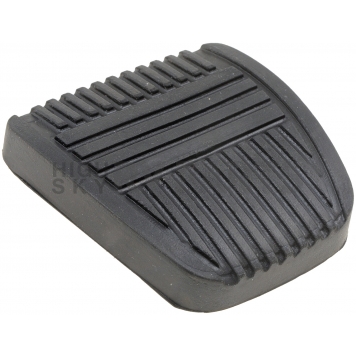 Help! By Dorman Brake Pedal Pad - Rubber Black OE Replacement - 20723-1