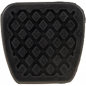 Help! By Dorman Brake Pedal Pad - Rubber Black OE Replacement - 20726