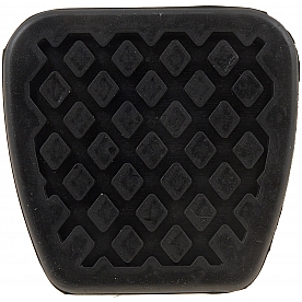 Help! By Dorman Brake Pedal Pad - Rubber Black OE Replacement - 20726