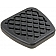 Help! By Dorman Brake Pedal Pad - Rubber Black OE Replacement - 20726