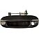 Help! By Dorman Exterior Door Handle - Plastic Black Single - 80822