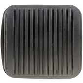 Help! By Dorman Brake Pedal Pad - Rubber Black OE Replacement - 20780