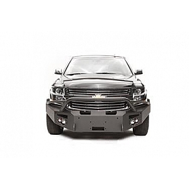 Fab Fours Bumper Premium 1-Piece Design Steel Black - CS15F35521