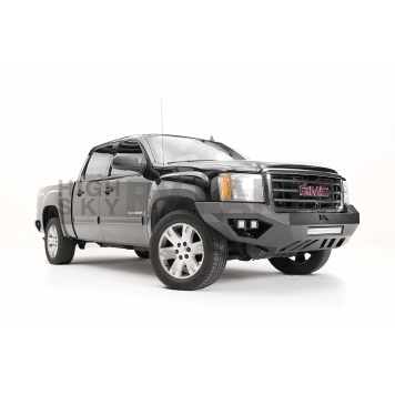 Fab Fours Bumper Vengeance 1-Piece Design Steel Black - CS07D20511-2