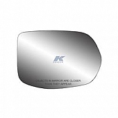 K-Source Exterior Mirror Glass Oval Power Single - 30268