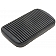Help! By Dorman Brake Pedal Pad - Rubber Black OE Replacement - 20773