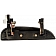 Help! By Dorman Exterior Door Handle - Plastic Black Single - 80737