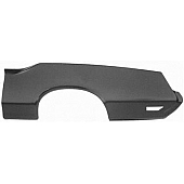 Goodmark Industries Quarter Panel - Driver Side Black Steel - OG60070L