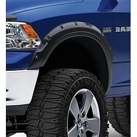 EGR Fender Flare - Black ABS Textured Plastic Matte Set Of 2 - 791714F