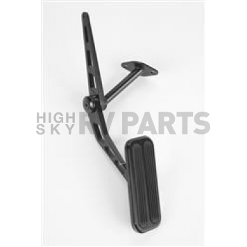 Lokar Performance Accelerator Pedal Pad - Aluminum Black - XBAG6092