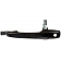 Help! By Dorman Exterior Door Handle - Plastic Black Single - 80627