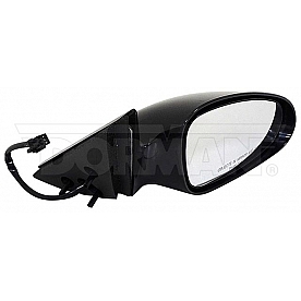Dorman Exterior Mirror Electric Rectangular Black Single - 9551358