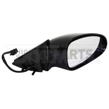 Dorman Exterior Mirror Electric Rectangular Black Single - 9551358