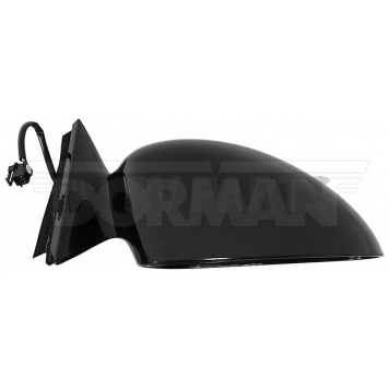Dorman Exterior Mirror Electric Rectangular Black Single - 9551358-3