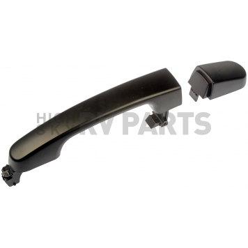Help! By Dorman Exterior Door Handle - Plastic Black Single - 80628-2