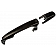 Help! By Dorman Exterior Door Handle - Plastic Black Single - 80629