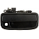 Help! By Dorman Exterior Door Handle - Plastic Black Single - 79345