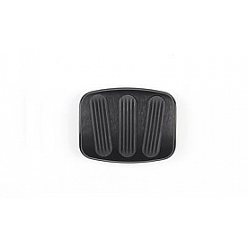 Lokar Performance Brake Pedal Pad - Aluminum Black Standard - XBAG6183
