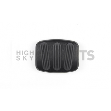 Lokar Performance Brake Pedal Pad - Aluminum Black Standard - XBAG6183