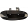 Help! By Dorman Exterior Door Handle - Plastic Black Single - 79353