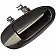 Help! By Dorman Exterior Door Handle - Plastic Black Single - 79355