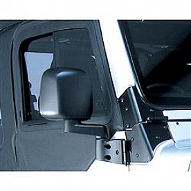 Rugged Ridge Exterior Mirror Manual Square Single - 1100210