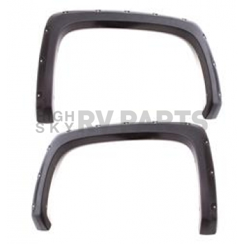Lund International Fender Flare - Black Matte Set Of 2 - RX121SB