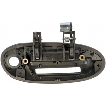 Help! By Dorman Exterior Door Handle - Plastic Black Single - 79358-1