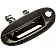 Help! By Dorman Exterior Door Handle - Plastic Black Single - 79358