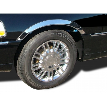 Innovative Creations Inc. Fender Trim - 1/2 Wheel Well Stainless Steel Polished - DOD022-1