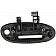 Help! By Dorman Exterior Door Handle - Plastic Black Single - 79359