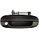 Help! By Dorman Exterior Door Handle - Plastic Black Single - 79367