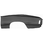 Goodmark Industries Quarter Panel - Driver Side Black Steel - CA60070L