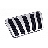 Lokar Performance Brake Pedal Pad - Billet Aluminum Black - BAG6191