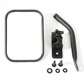 Rugged Ridge Exterior Mirror Manual Rectangular Single - 1102514