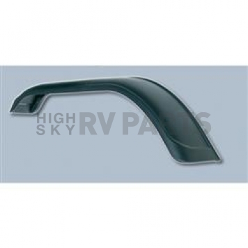 Omix-Ada Fender Flare - Black Thermoplastic Single - 1160603