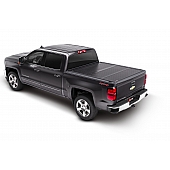 BAK Industries Tonneau Cover Hard Folding Black Matte Textured Aluminum - 226205