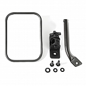 Rugged Ridge Exterior Mirror Manual Rectangular Single - 1102520