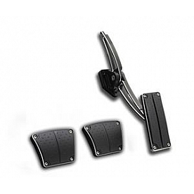 Clayton Machine Works Accelerator Pedal - Aluminum Black - TA206BKM3