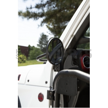 Rugged Ridge Exterior Mirror Manual Round Set Of 2 - 1102525-3
