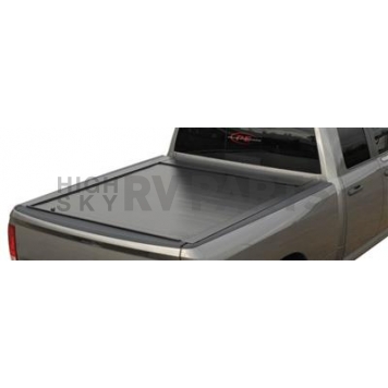 Pace Edwards Tonneau Cover Hard Manual Retractable Black Matte Powder Coated Aluminum - FEC95A17